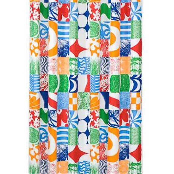 Marimekko 60th Anniversary Yhdessa Shower Curtain - Picture 1 of 4